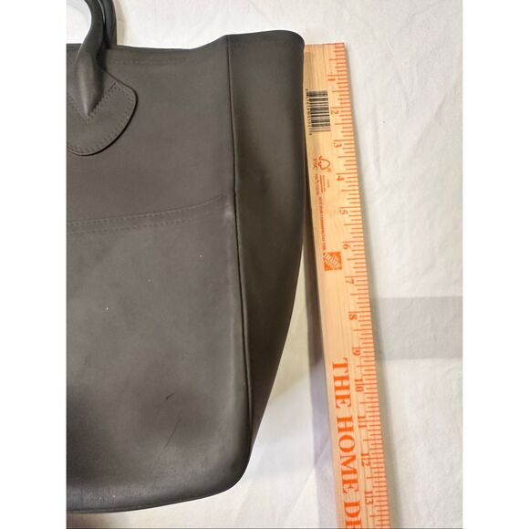 Furla Rubber Top Handle Olive Green Bag - Picture 4 of 10